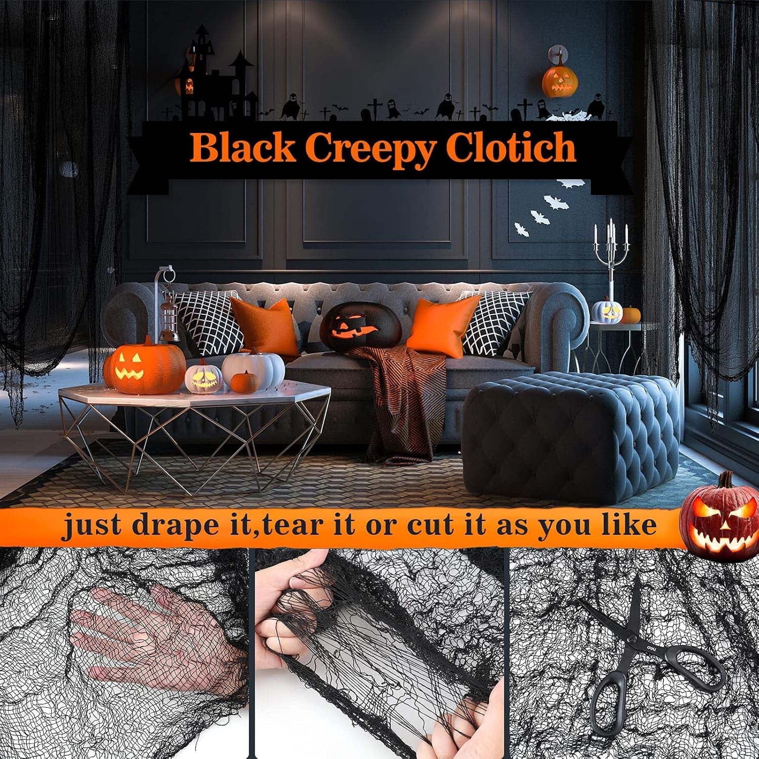 126Pcs Halloween Bat Stickers for Halloween Wall Decor and Window Clings, 3D Spider and Bat Decals for Indoor Halloween Decor