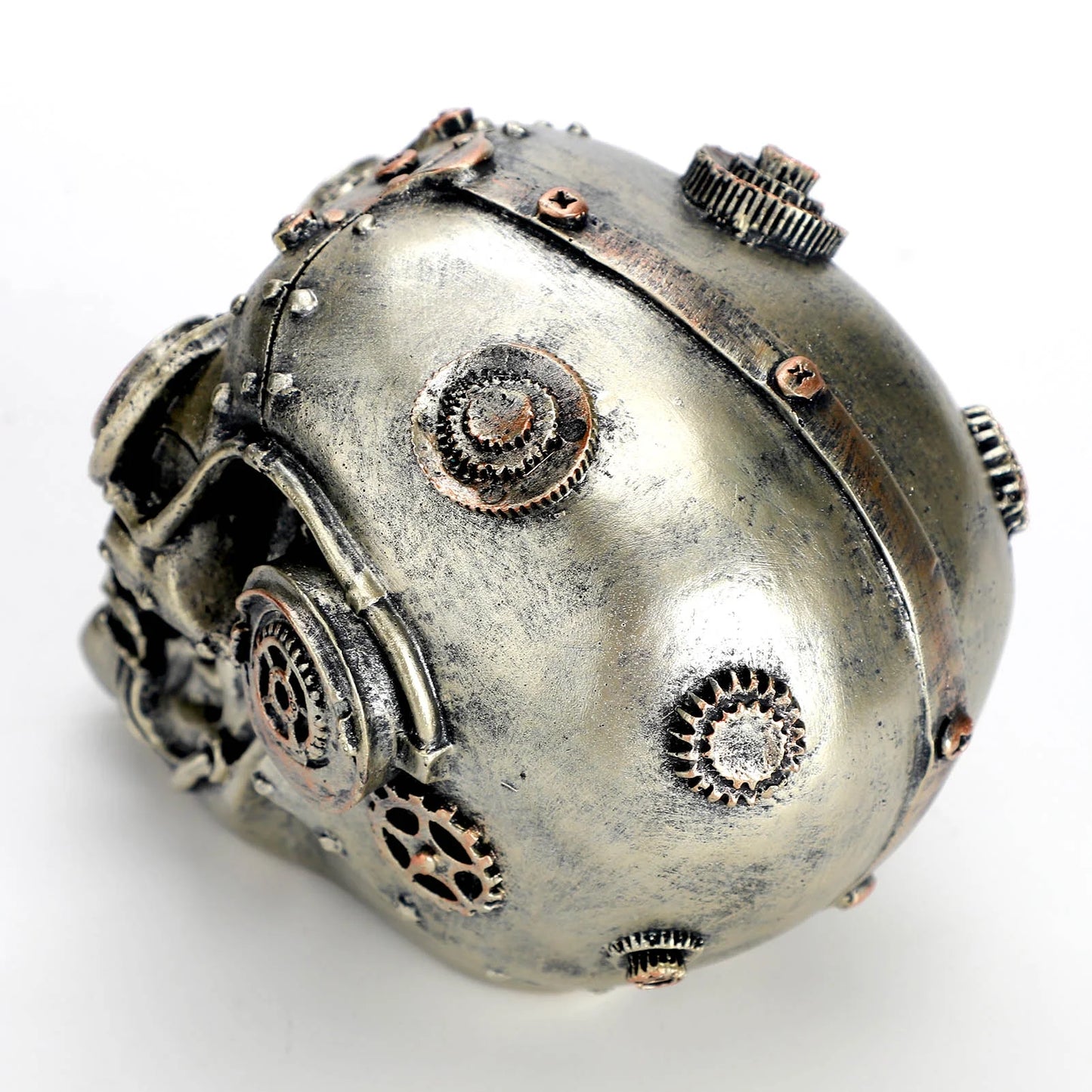 Halloween Skull Decor, Resin Steampunk Skull Decorations, Mechanical Skulls Halloween Decorations Indoor