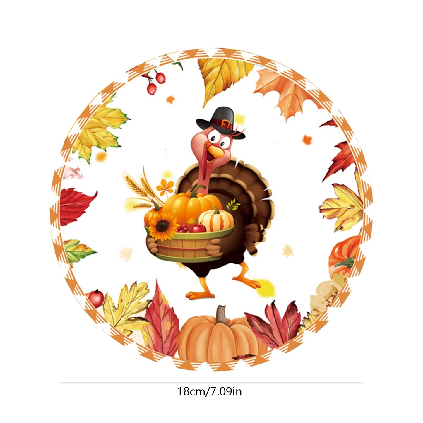 Fall Party Supplies Thanksgiving Paper Plates Paper Plates, Napkins, Pumpkin, Autumn, Maple Leaf Pattern for Thanksgiving Harvest Party Decorations