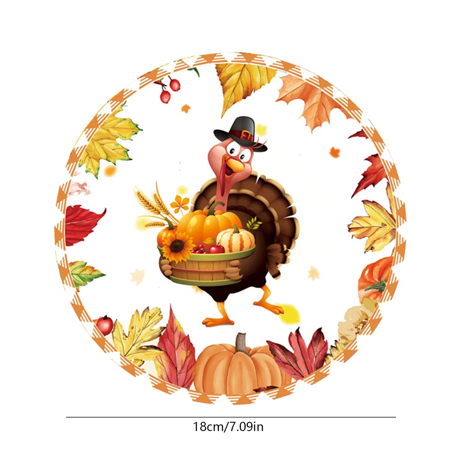 Fall Party Supplies Thanksgiving Paper Plates Paper Plates, Napkins, Pumpkin, Autumn, Maple Leaf Pattern for Thanksgiving Harvest Party Decorations